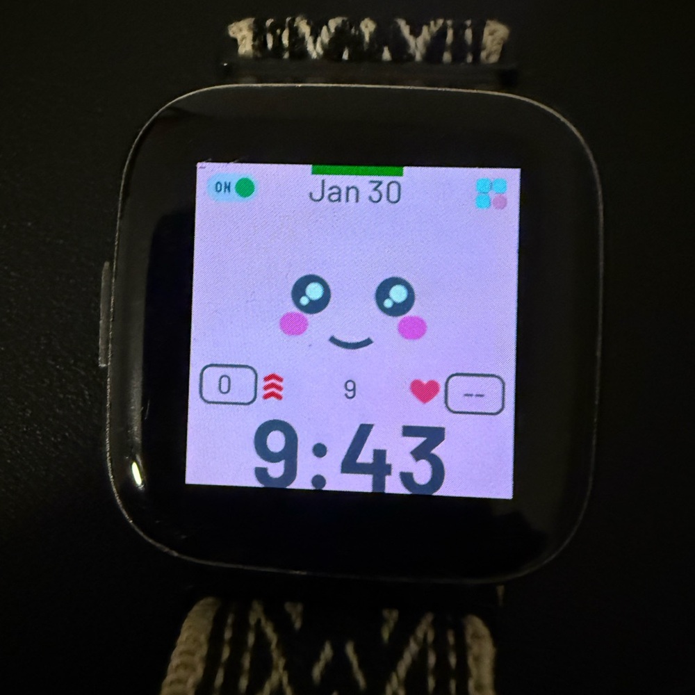 Fitbit Versa 2 with several bandsSmartwatch with Interchangeable Bands